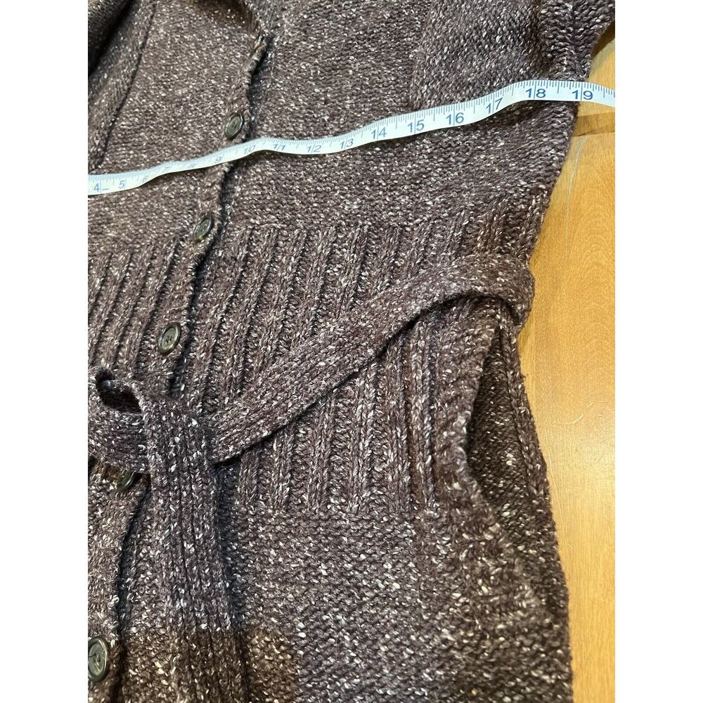 J.Crew Cardigan Sweater Wool Blend Shawl Collar 7 Button Size Large - Picture 9 of 13